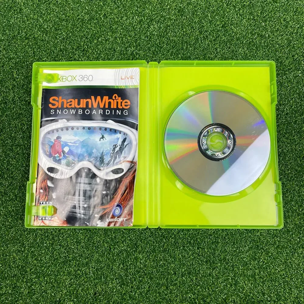 Shaun White Snowboarding (Microsoft Xbox 360, 2008) CIB Tested Works
